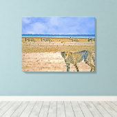 Opgespannen canvasprint canvas afdruk (Insitu (Houten vloer))