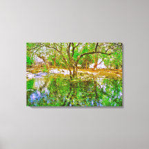 Opgespannen canvasprint