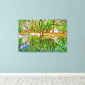 Opgespannen canvasprint canvas afdruk (Insitu (Houten vloer))