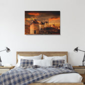 Opgespannen canvasprint canvas afdruk (Insitu (Slaapkamer))