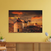 Opgespannen canvasprint canvas afdruk (Insitu (Woonkamer))