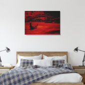 Opgespannen canvasprint canvas afdruk (Insitu (Slaapkamer))