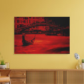 Opgespannen canvasprint canvas afdruk (Insitu (Woonkamer))