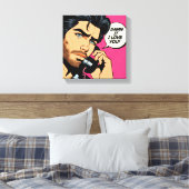 Opgespannen canvasprint canvas afdruk (Insitu (Slaapkamer))