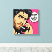 Opgespannen canvasprint canvas afdruk (Insitu (Houten vloer))