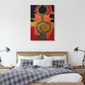 Opgespannen canvasprint canvas afdruk (Insitu (Slaapkamer))