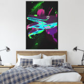 Opgespannen canvasprint canvas afdruk (Insitu (Slaapkamer))