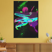 Opgespannen canvasprint canvas afdruk (Insitu (Woonkamer))