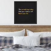 Opgespannen canvasprint canvas afdruk (Insitu (Slaapkamer))