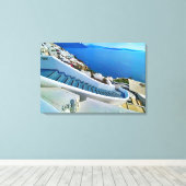 Opgespannen canvasprint canvas afdruk (Insitu (Houten vloer))