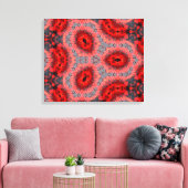 Opgespannen canvasprint canvas afdruk (Insitu (Woonkamer))