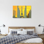 Opgespannen canvasprint canvas afdruk (Insitu (Slaapkamer))