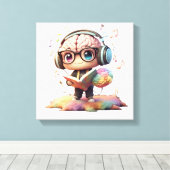 Opgespannen canvasprint canvas afdruk (Insitu (Houten vloer))