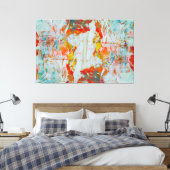 Opgespannen canvasprint canvas afdruk (Insitu (Slaapkamer))