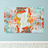 Opgespannen canvasprint canvas afdruk (Insitu (Houten vloer))