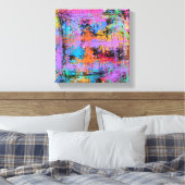 Opgespannen canvasprint canvas afdruk (Insitu (Slaapkamer))