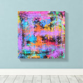 Opgespannen canvasprint canvas afdruk (Insitu (Houten vloer))
