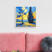Opgespannen Canvasprint Canvas Afdruk (Insitu (Woonkamer))