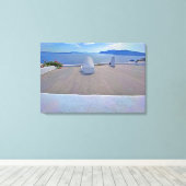 Opgespannen canvasprint canvas afdruk (Insitu (Houten vloer))
