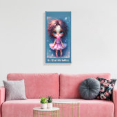 Opgespannen canvasprint canvas afdruk (Insitu (Woonkamer))