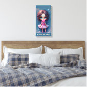 Opgespannen canvasprint canvas afdruk (Insitu (Slaapkamer))