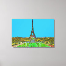 Opgespannen canvasprint