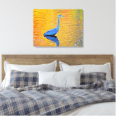 Opgespannen canvasprint canvas afdruk (Insitu (Slaapkamer))