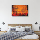 Opgespannen canvasprint canvas afdruk (Insitu (Slaapkamer))