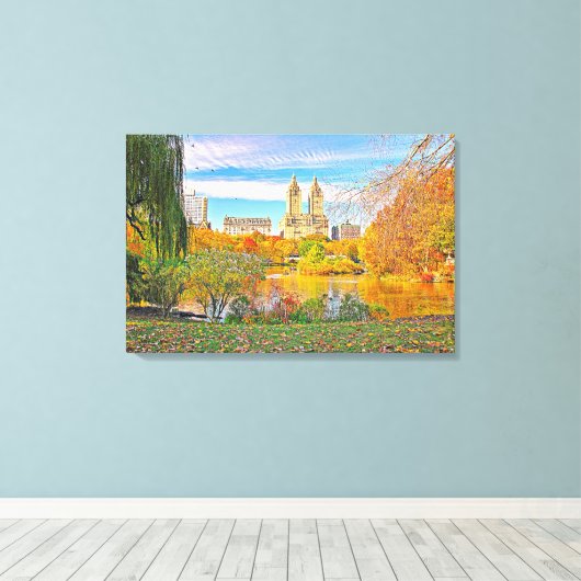 Opgespannen canvasprint canvas afdruk (Insitu (Houten vloer))