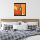Opgespannen canvasprint canvas afdruk (Insitu (Slaapkamer))