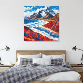 Opgespannen canvasprint canvas afdruk (Insitu (Slaapkamer))