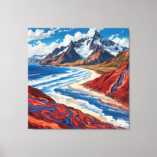 Opgespannen canvasprint canvas afdruk (Voorkant)