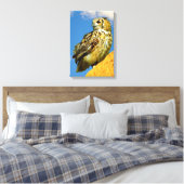 Opgespannen canvasprint canvas afdruk (Insitu (Slaapkamer))