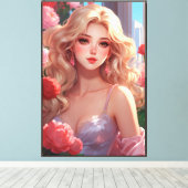 Opgespannen canvasprint canvas afdruk (Insitu (Houten vloer))