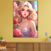Opgespannen canvasprint canvas afdruk (Insitu (Woonkamer))