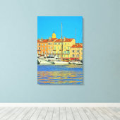 Opgespannen canvasprint canvas afdruk (Insitu (Houten vloer))
