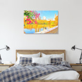 Opgespannen canvasprint canvas afdruk (Insitu (Slaapkamer))