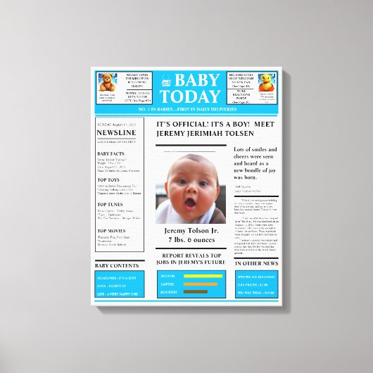 Opgespannen Canvasprint Canvas Afdruk (Voorkant)