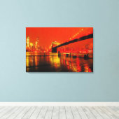 Opgespannen canvasprint canvas afdruk (Insitu (Houten vloer))