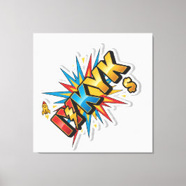 Opgespannen canvasprint canvas afdruk
