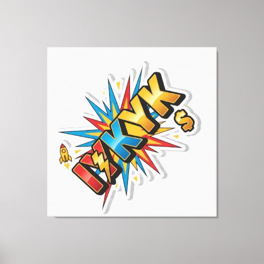 Opgespannen canvasprint canvas afdruk (Voorkant)
