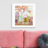 Opgespannen canvasprint canvas afdruk (Insitu (Woonkamer))