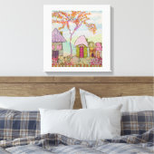 Opgespannen canvasprint canvas afdruk (Insitu (Slaapkamer))