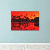 Opgespannen canvasprint canvas afdruk (Insitu (Houten vloer))