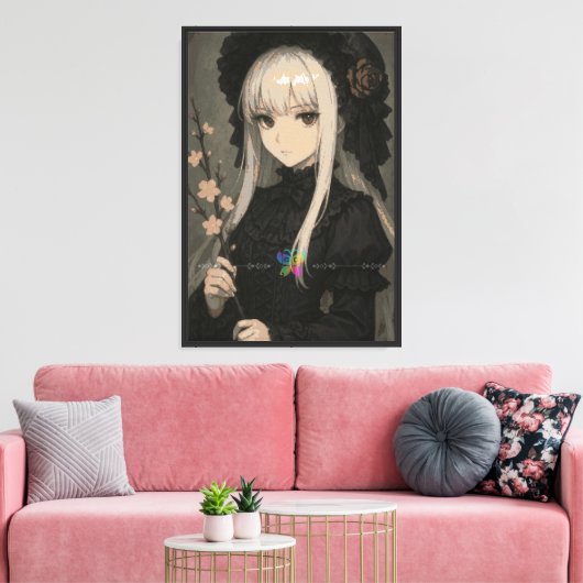 Opgespannen canvasprint canvas afdruk (Insitu (Woonkamer))