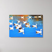 Opgespannen canvasprint