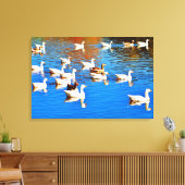 Opgespannen canvasprint canvas afdruk (Insitu (Woonkamer))