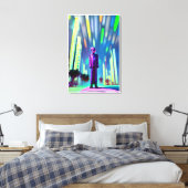Opgespannen canvasprint canvas afdruk (Insitu (Slaapkamer))