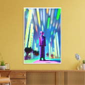 Opgespannen canvasprint canvas afdruk (Insitu (Woonkamer))