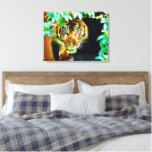 Opgespannen canvasprint canvas afdruk (Insitu (Slaapkamer))